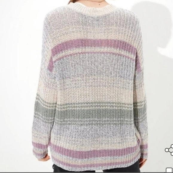 AMERICAN EAGLE CHUNKY KNIT SWEATER, SZ XS - Picture 6 of 10